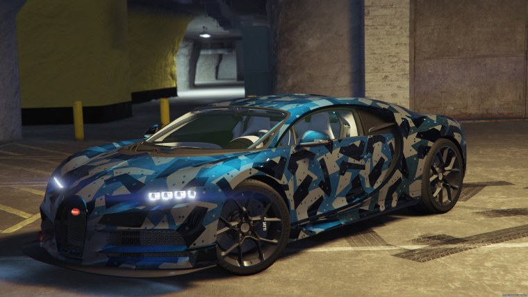 Bugatti Chiron в ГТА 5