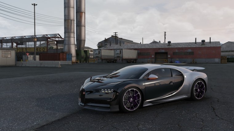 Бугатти Вейрон полиция