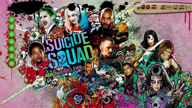 Отряд самоубийц обои