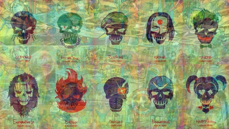 Отряд самоубийц обои