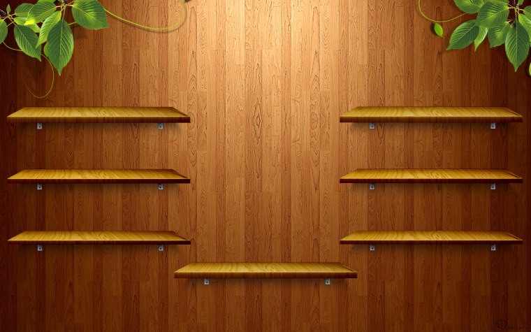 Рабочий стол полочки