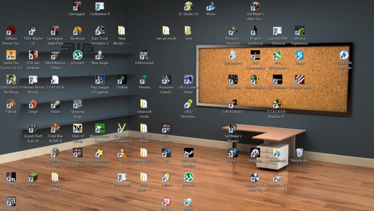 Книжная полка из МАЙНКРАФТА