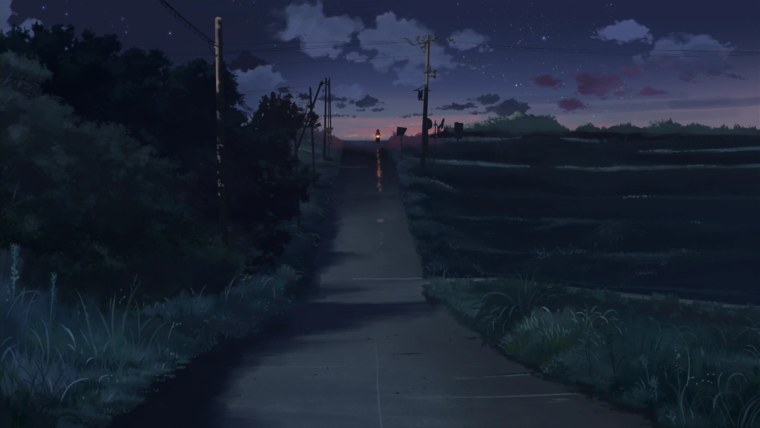 Макото Синкай пять сантиметров в секунду