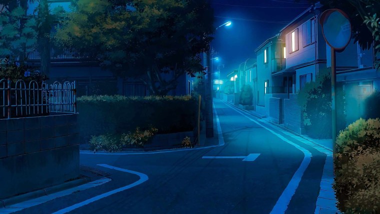 Тёмная улица фон для гача лайф