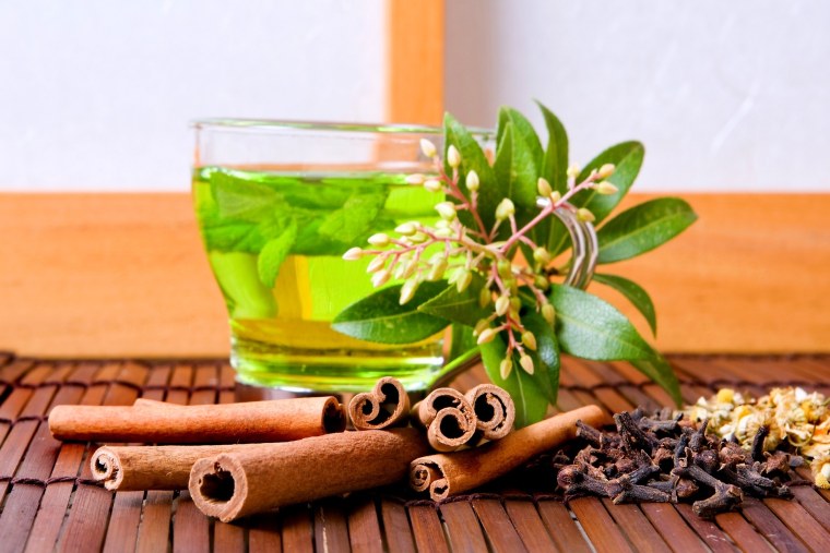 Чай с корицей