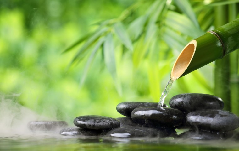 Бамбук в воде