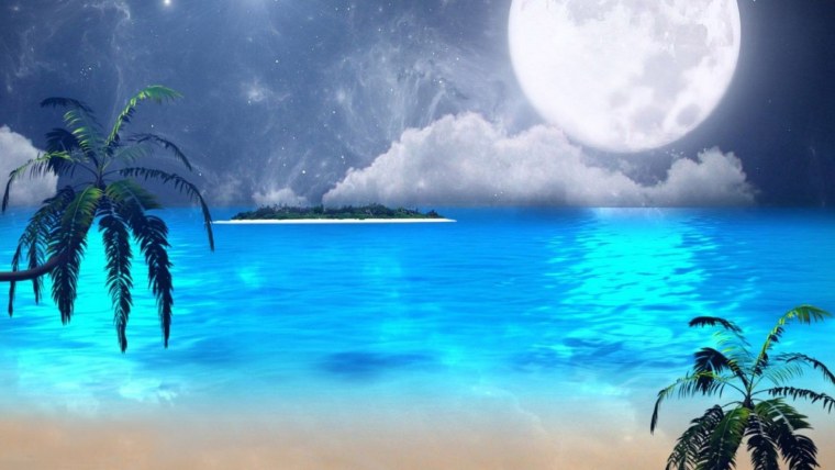 Луна море Пальма