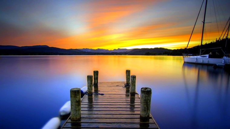 Красивый причал