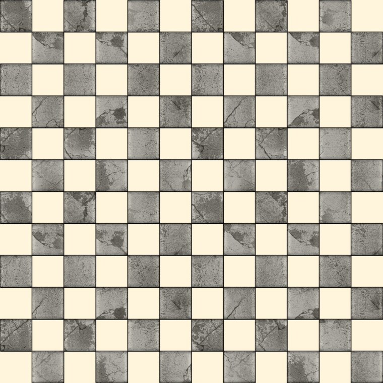 Черно белая плитка текстура