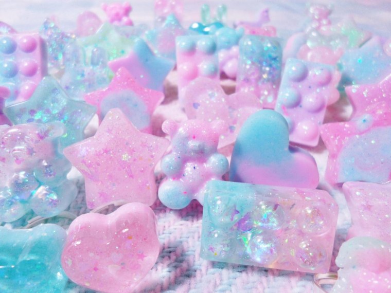 Голуба розовая Эстетика