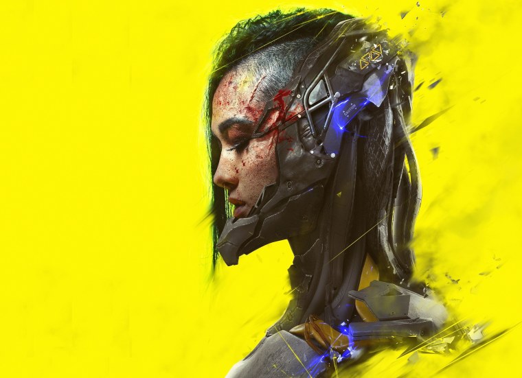 Cyberpunk 2077 Samurai неон