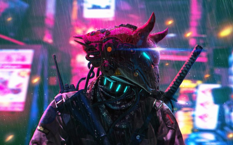 Cyber Samurai Cyberpunk 2077
