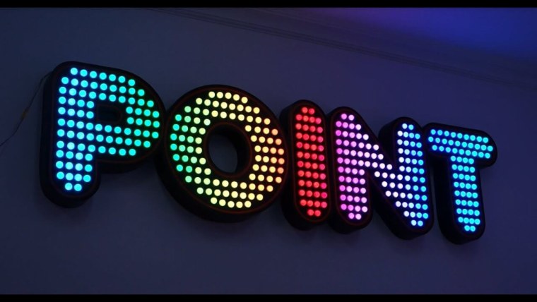 Вывески с РГБ диодами