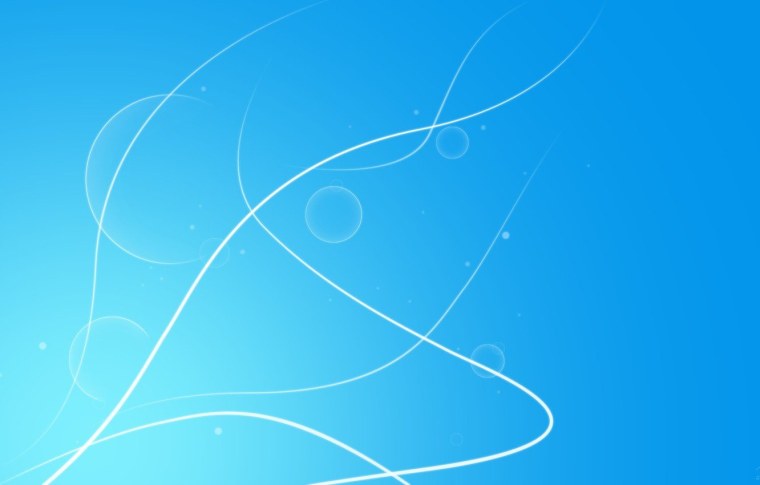 Голубые обои