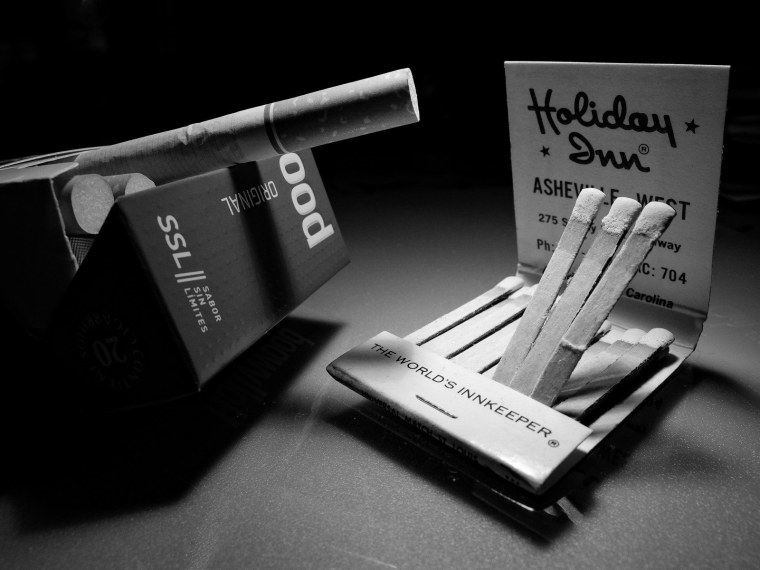 Сигареты красиво