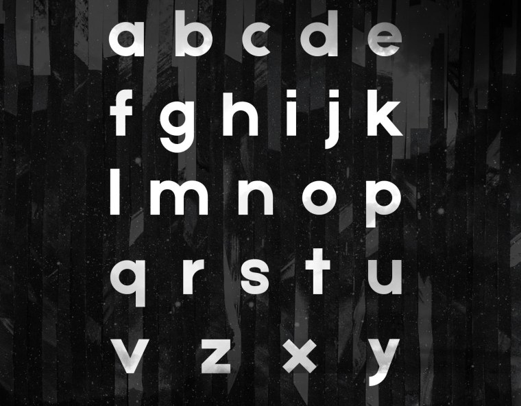 Шрифты Эстетика