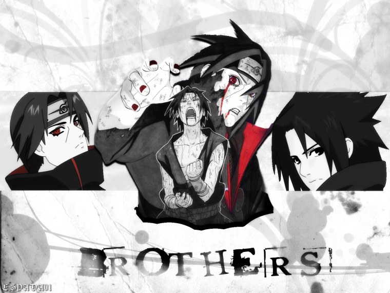 Итачи и Саске арт