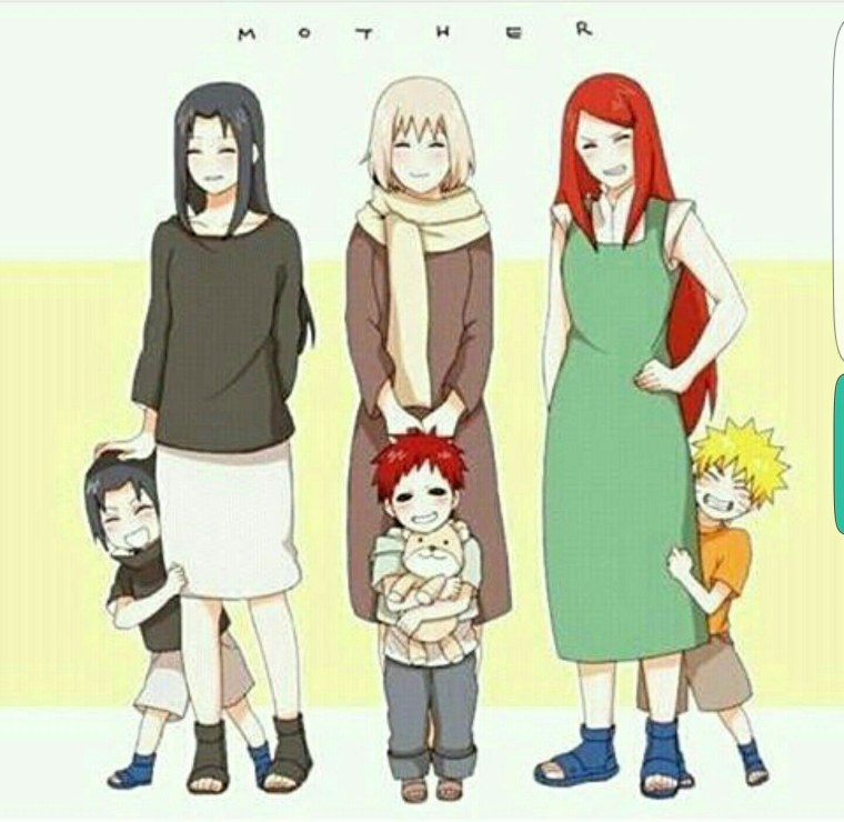 Микото Учиха и Саске