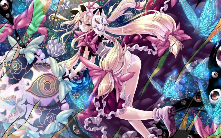 Необычные глаза аниме