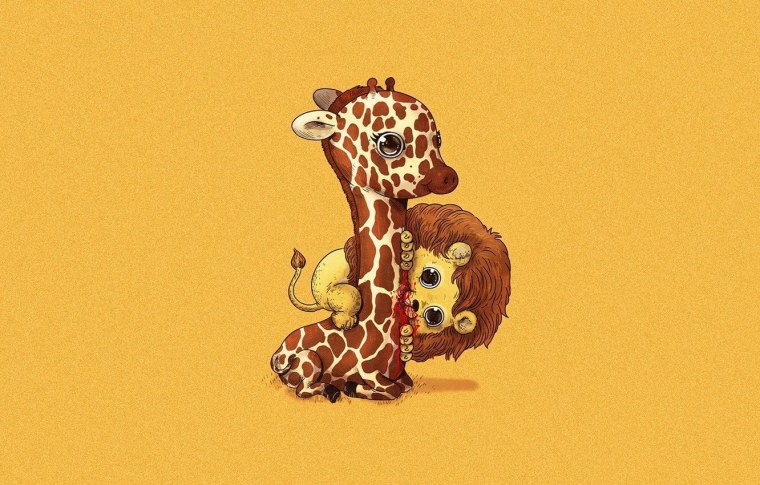 Тигр с тигрятами алмазная мозайка