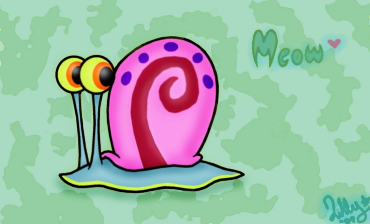 Игрушка улитка Гэри из Спанч Боба