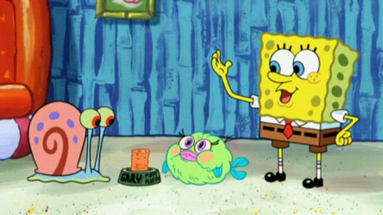 Губка Боб квадратные штаны Гэри