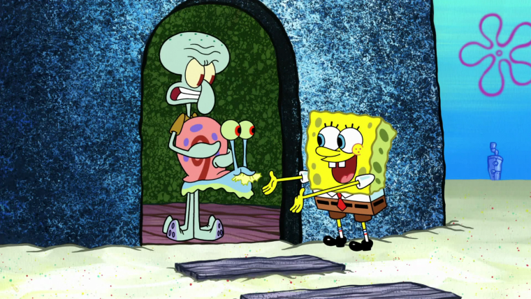 Губка Боб квадратные штаны мультсериал Сквидвард