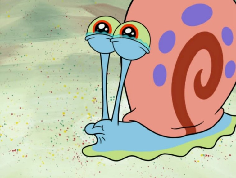 Гэри плачет