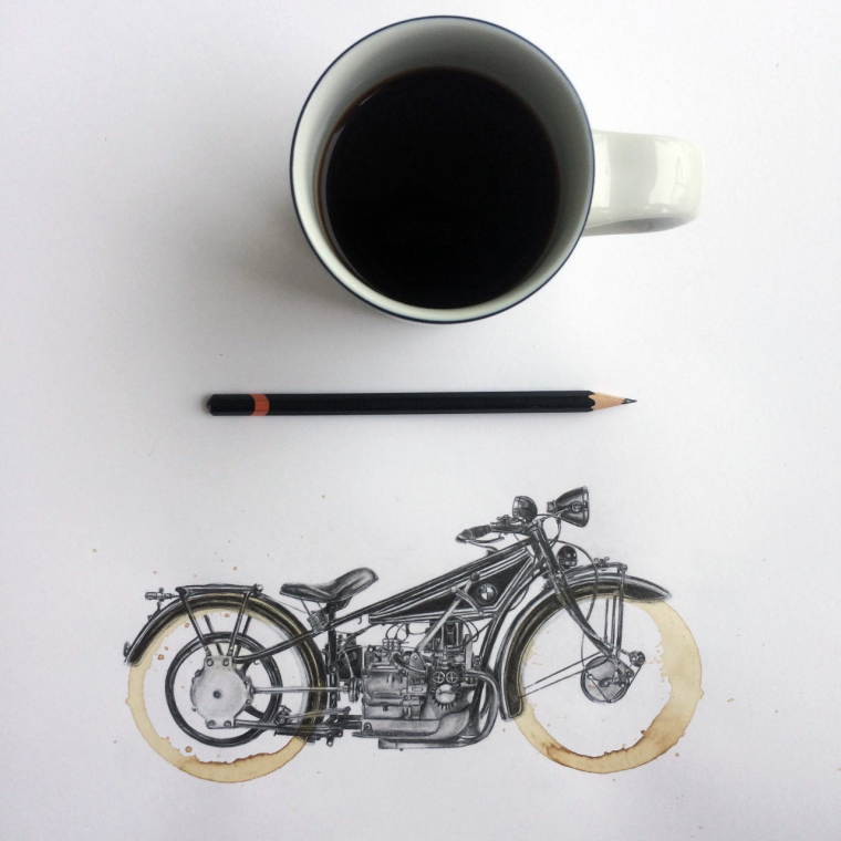 Кофе мотоцикл