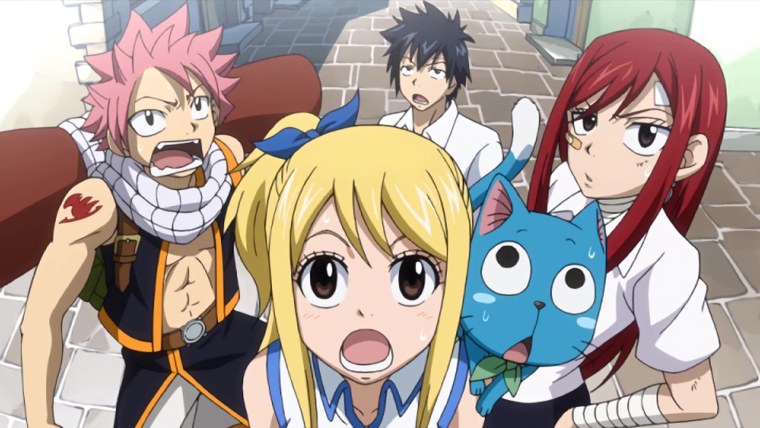 Хвост феи Люси и Эрза