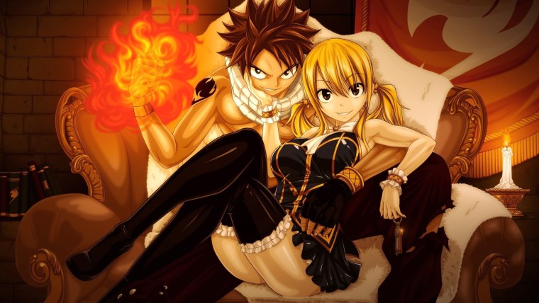 Хвост феи Нацу и Люси