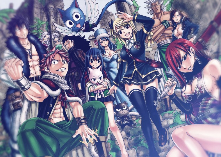 Хвост феи все вместе