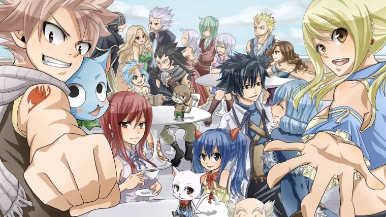 Аниме хвост феи Гильдия