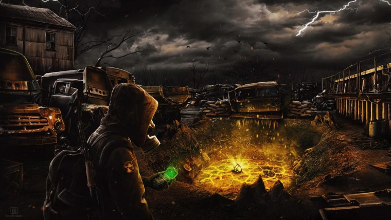 Сталкер тень Чернобыля арт