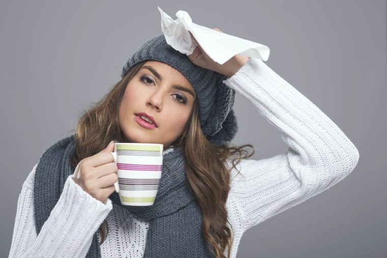 Человек болеет