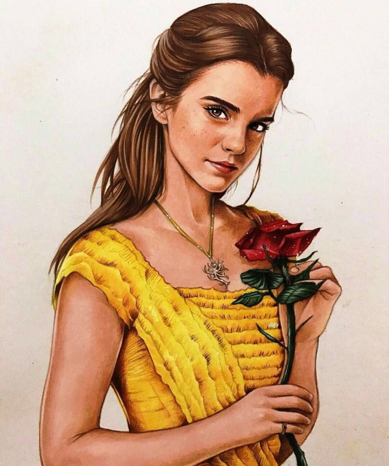 Эмма Уотсон арт