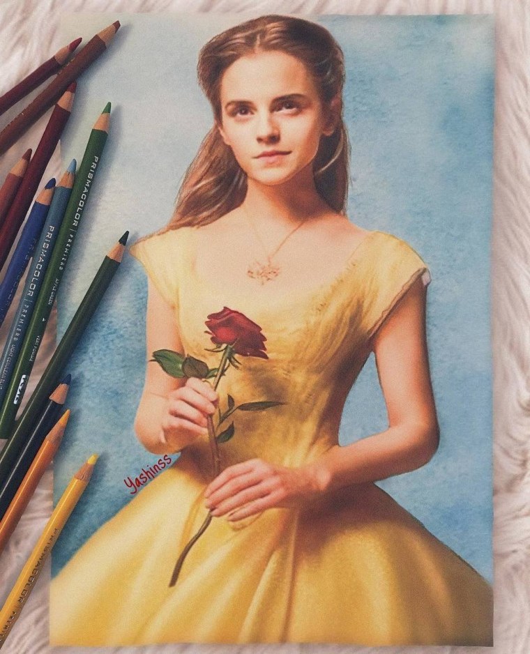 Эмма Уотсон арт