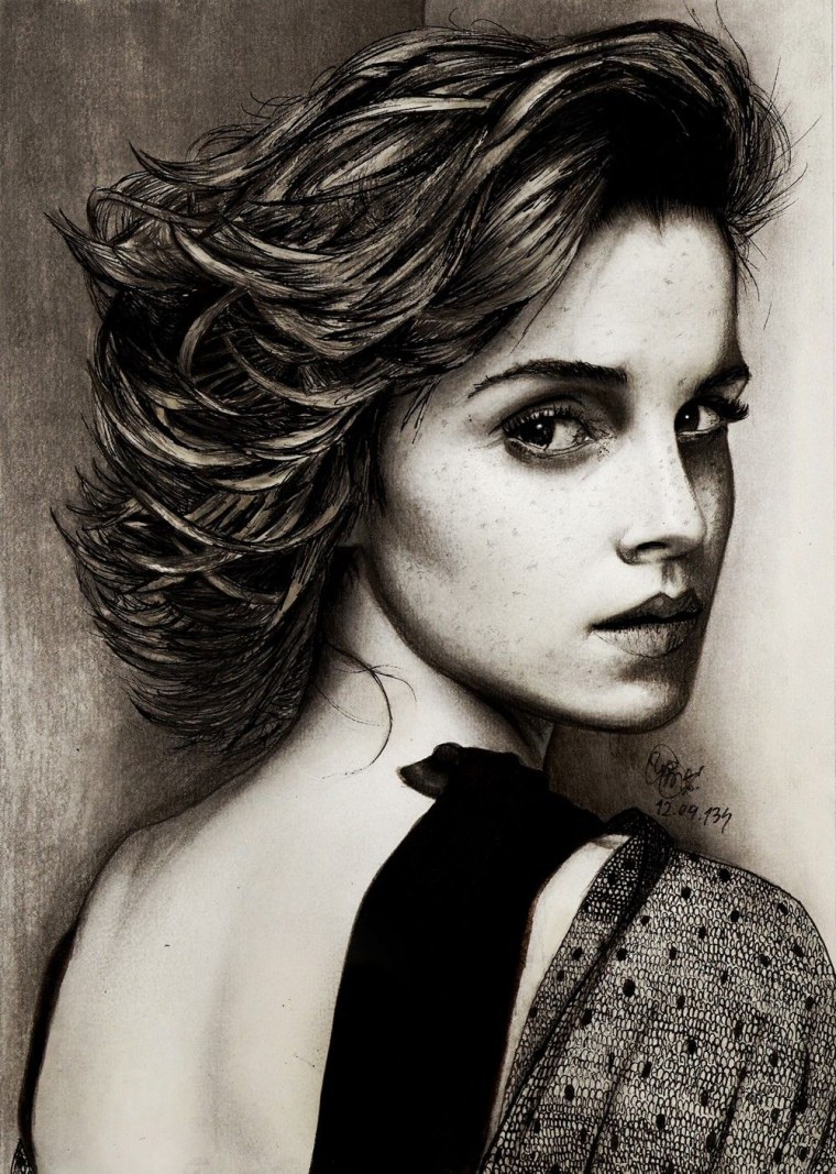 Эмма Уотсон портрет