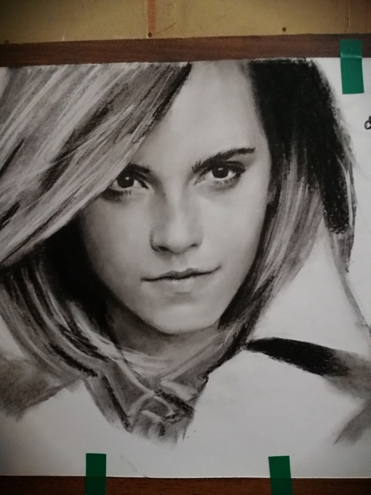 Эмма Уотсон шарж