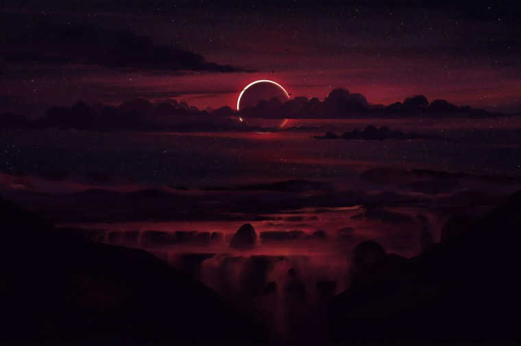 Затмение арт