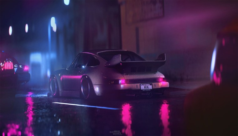 Porsche 911 Night