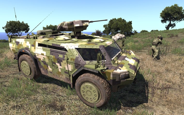 BTR камыш Arma 3