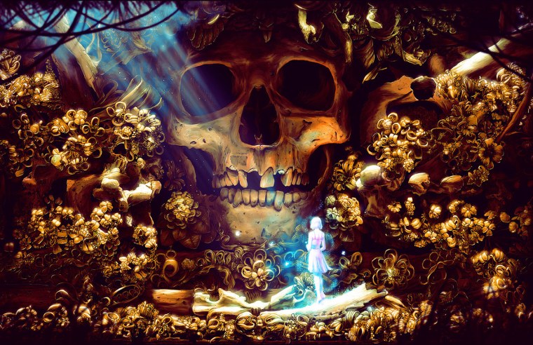 Череп картинки красивые