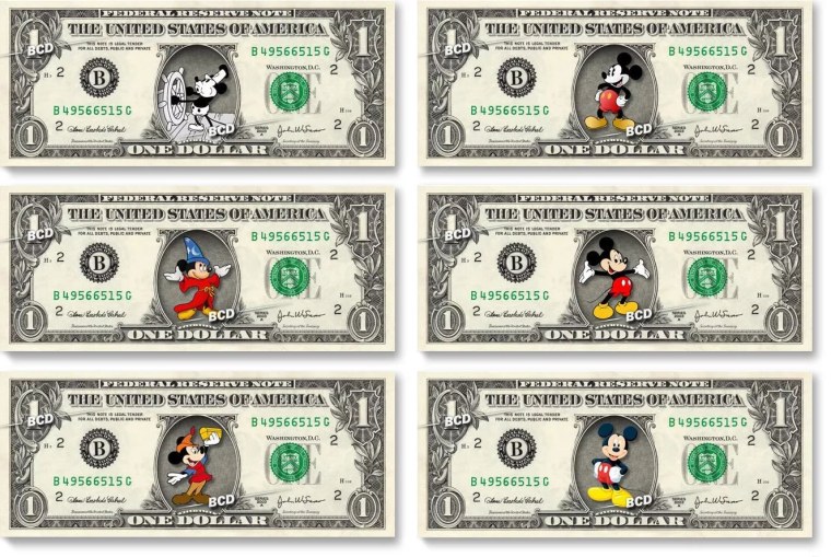 Игрушечные деньги для детей доллара