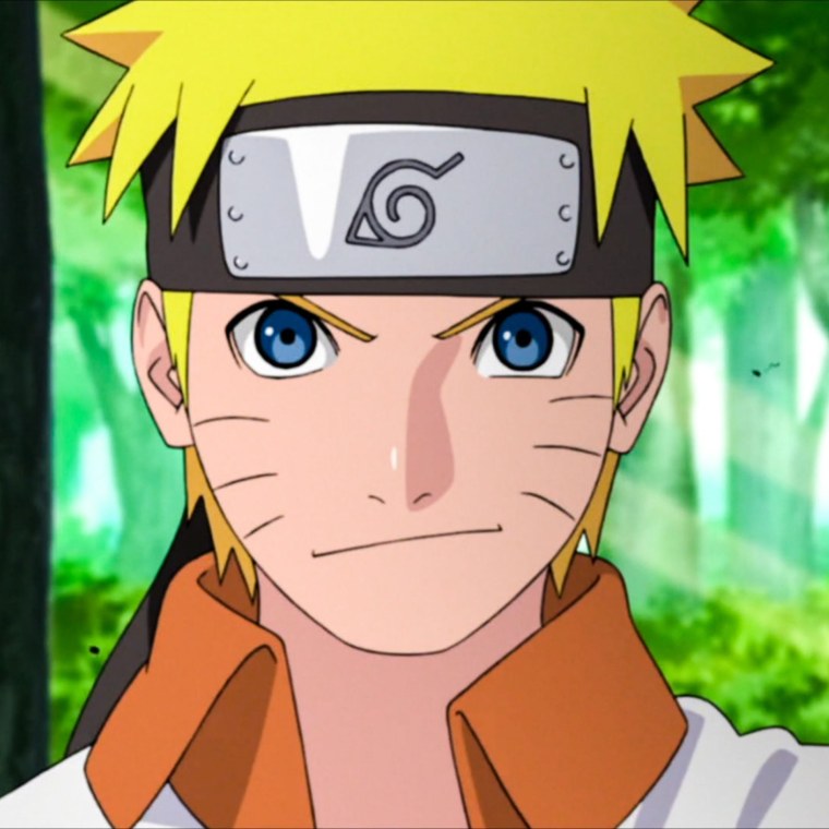 Наруто Узумаки лицо
