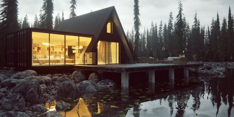 Спальня на чердаке