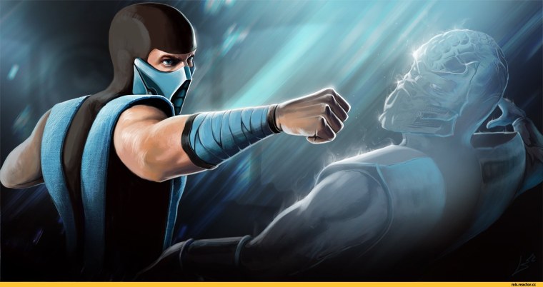 Мортал комбат саб Зиро арт