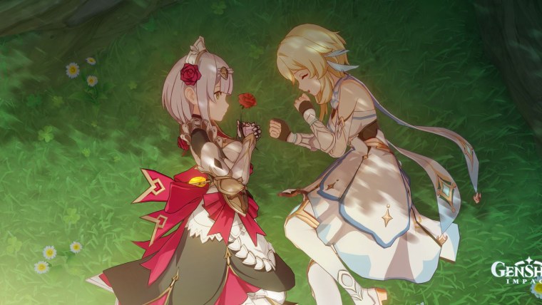 Genshin Impact Ноэль встречи 18