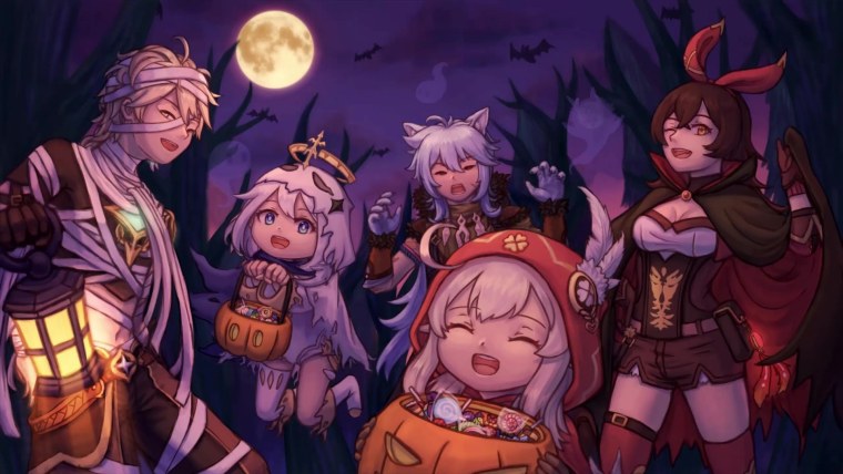 Путешествие лунного рыцаря Genshin Impact