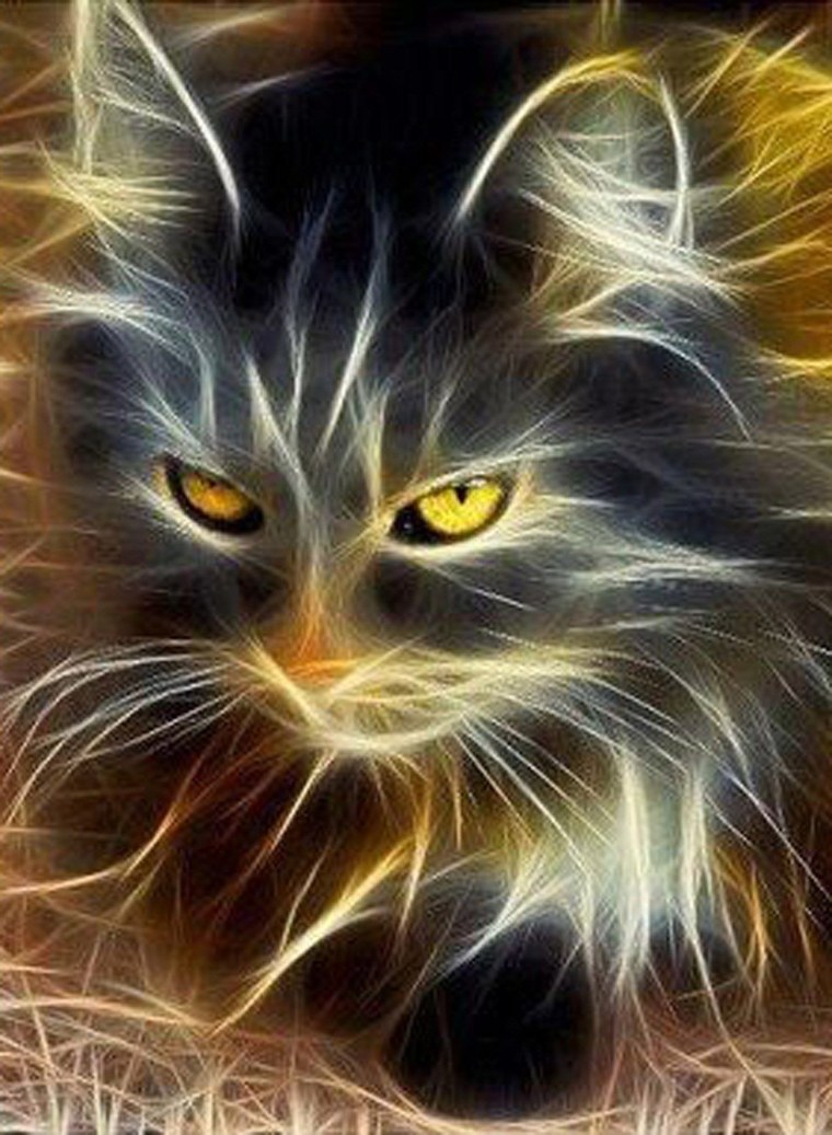 Абстракция животные